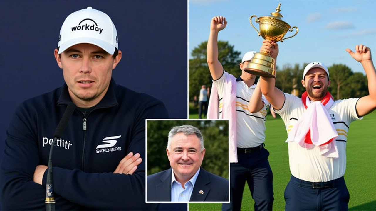 Matt Fitzpatrick Calls PGA of America President 'Bitter' After Ryder Cup Trophy Incident
