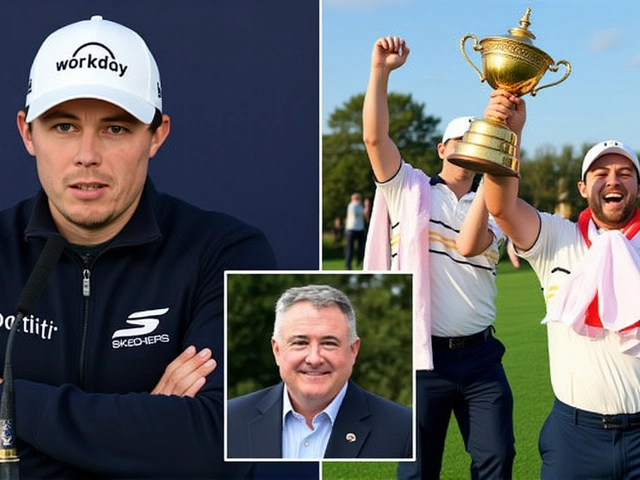 Matt Fitzpatrick Calls PGA of America President 'Bitter' After Ryder Cup Trophy Incident
